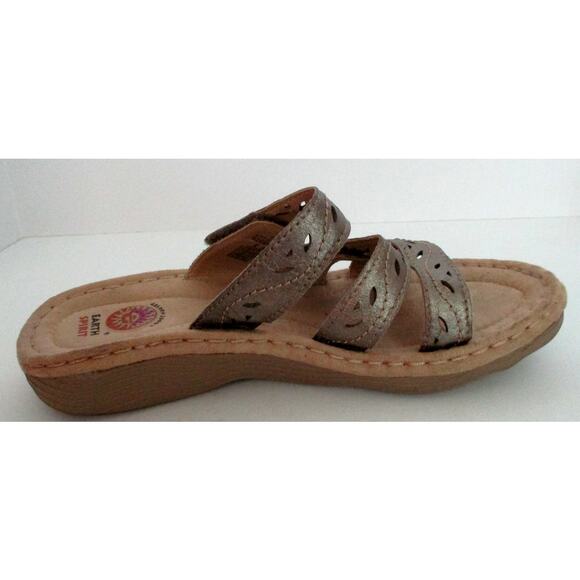 Earth Spirit Women's Adjustable Strap Slide Sandals Size 8M - Picture 9 of 11